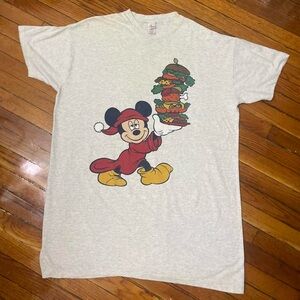Disney Store Gray Cotton Tee